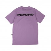 紫色純文字 Psycho Tee